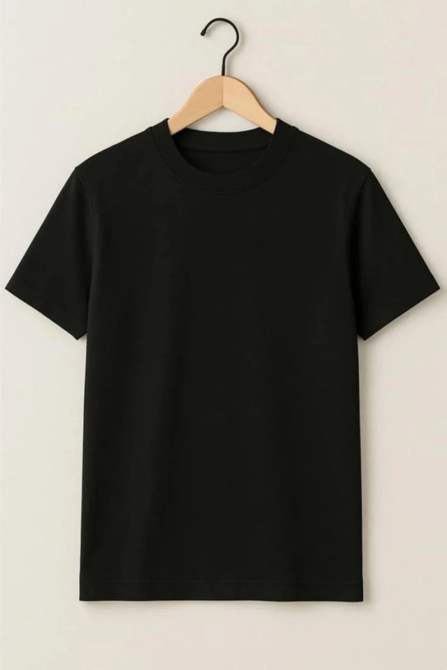 Remera Basica Negra