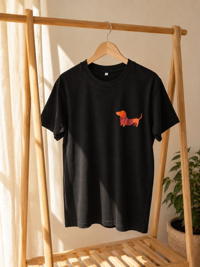 Remera perro salchicha