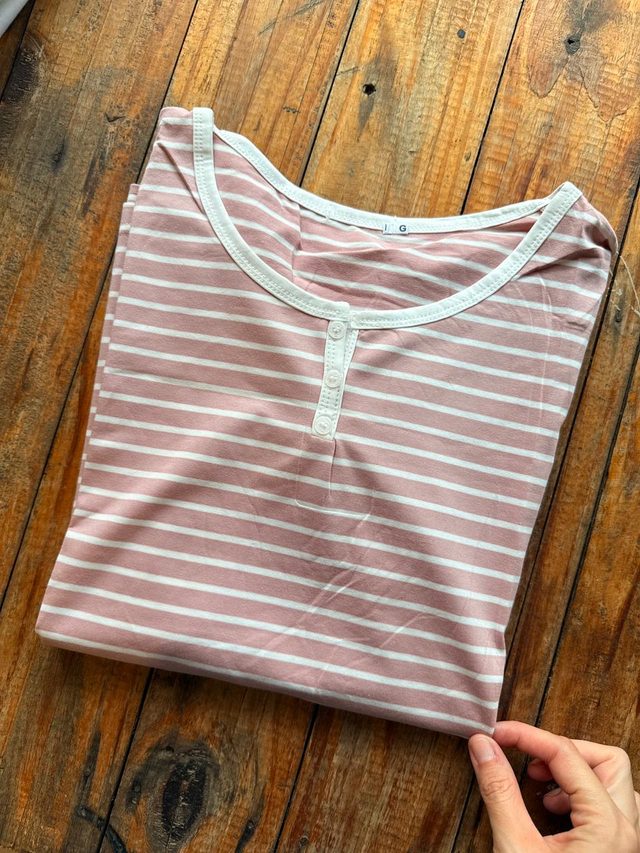 Remera Rayada Henley — foto 2