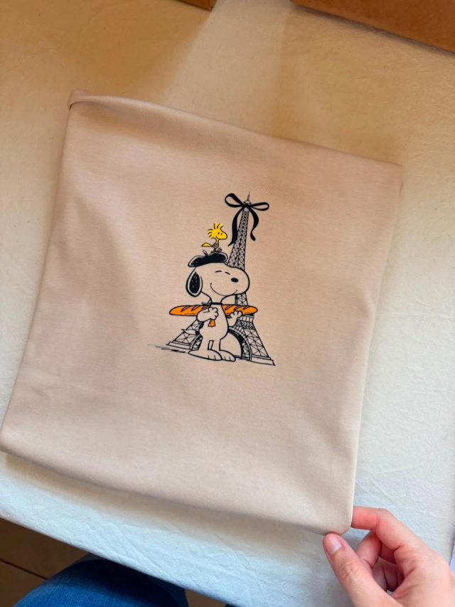 Remera Snoopy Paris