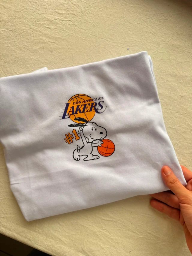 Snoopy Los Angeles Lakers