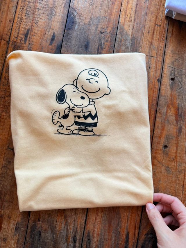 Charlie & Snoopy Hug