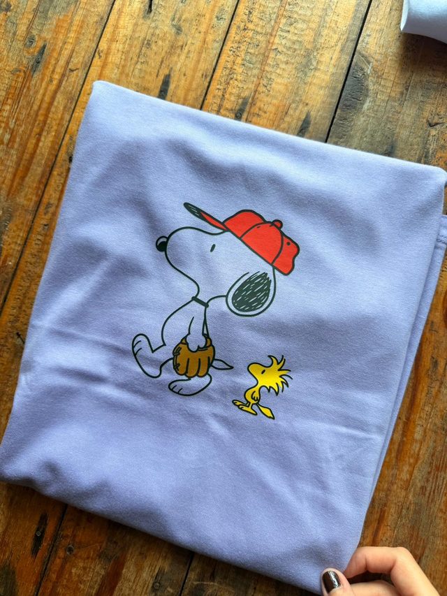 "Baseball Snoopy & Woodstock