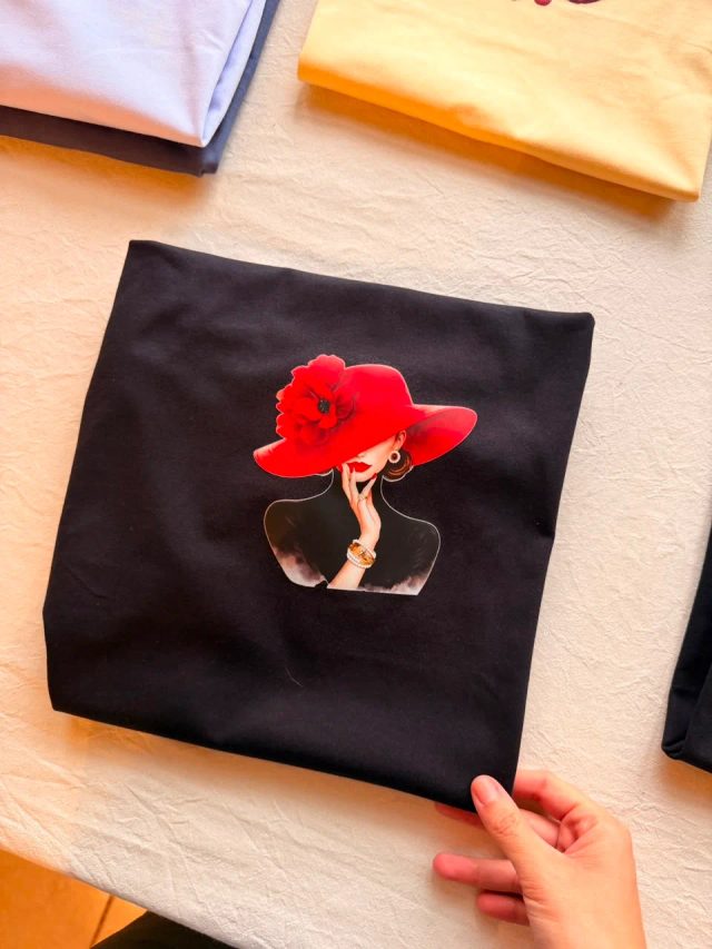 Lady in Red Hat