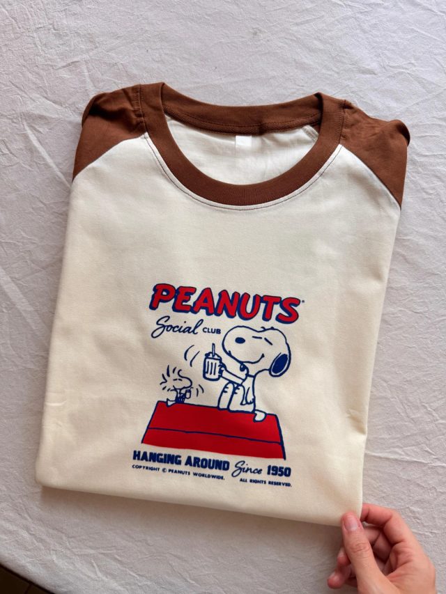 Oversize Peanuts Social Club (Natural/Chocolate)