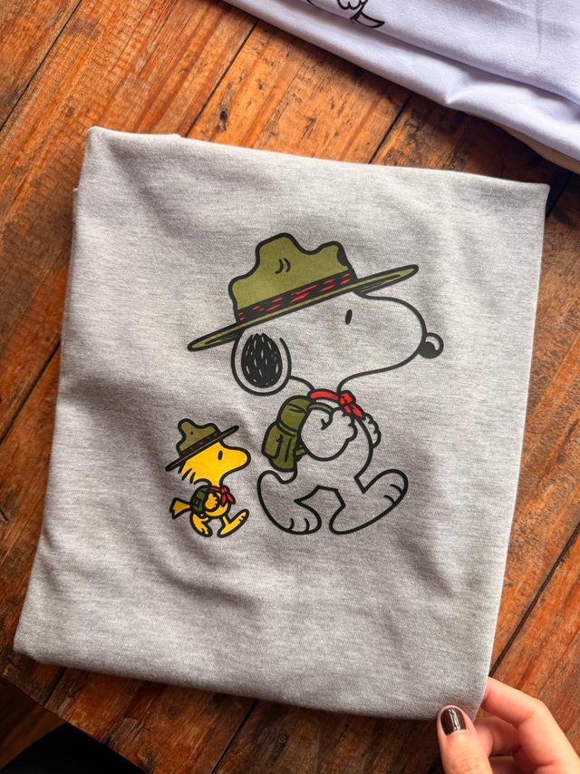 Snoopy Scout Hiking