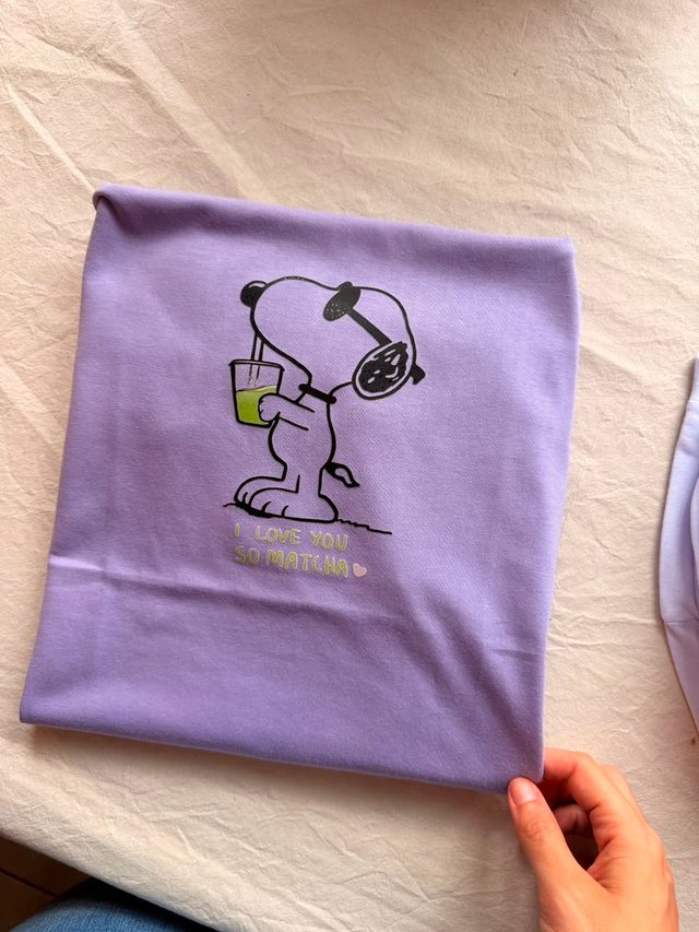Snoopy Matcha Mood